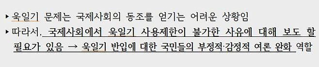욱일기 문제 방송매체 단계별 대응전략 사후(올림픽 개최전~올림픽 기간 중)