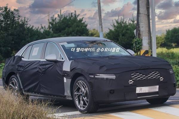 제네시스 신형 'G90 풀체인지' 테스트뮬 (출처 ː 더 팰리세이드 순수오너클럽)