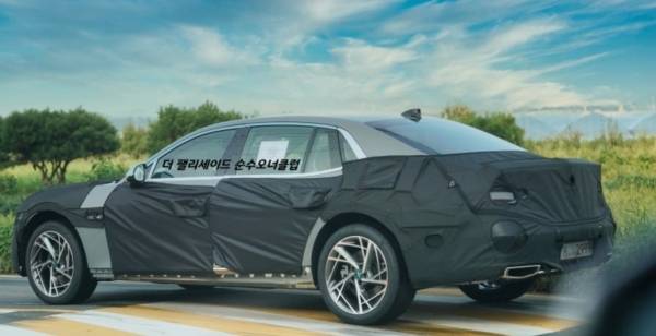 제네시스 신형 'G90 풀체인지' 테스트뮬 (출처 ː 더 팰리세이드 순수오너클럽)