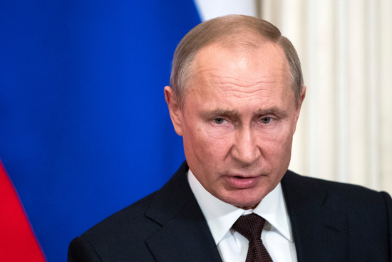 블라디미르 푸틴 러시아 대통령이 '푸틴 저격수' 알렉세이 나발니의 독극물 테러를 부인했다. /사진=로이터