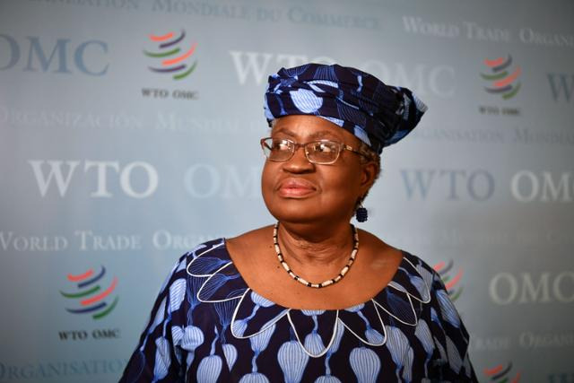 WTO 사무총장 후보인 나이지리아의 응고지 오콘조이웨알라. AFP 연합뉴스