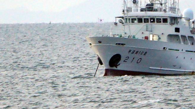 '피격 공무원 탑승' 무궁화 10호 (사진=연합뉴스)