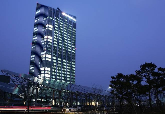 전남 나주시 한국전력공사 본사. 한국전력 제공