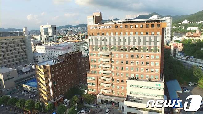 전남대병원 권역외상센터 전경 © News1 DB