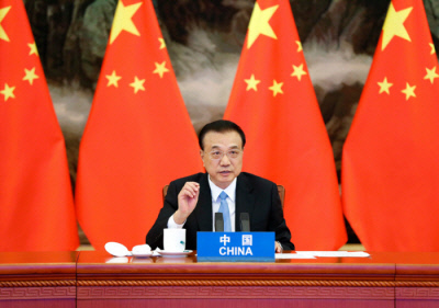 리커창 중국 총리. 중국정부망