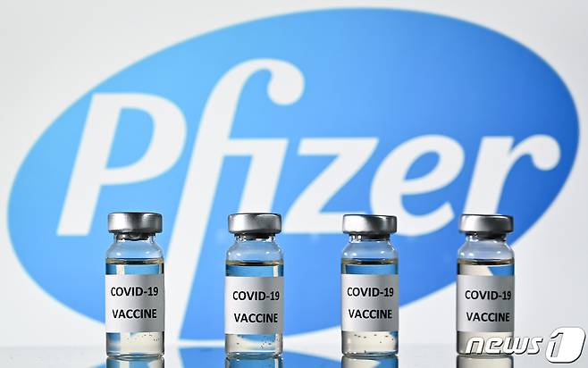 미국 제약사 화이자가 개발 중인 코로나19 백신. © AFP=뉴스1