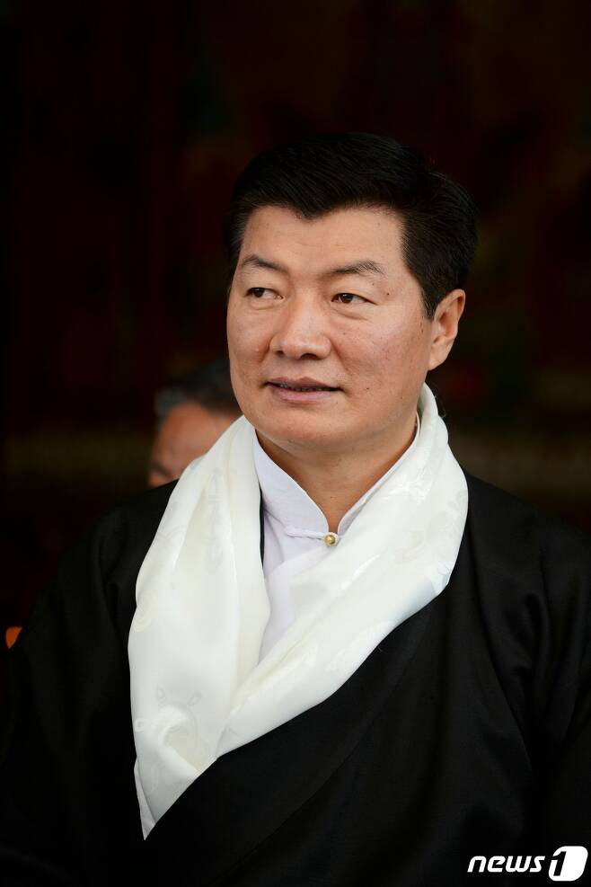 롭상 상가이 티베트 망명정부 대통령 © AFP=뉴스1