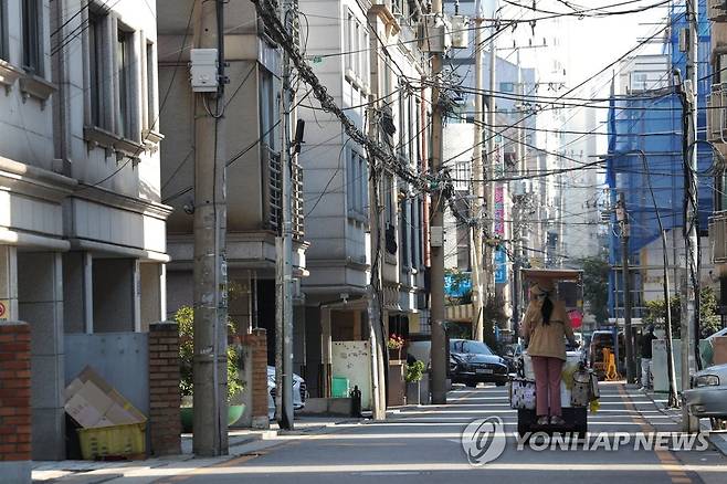 서울의 빌라·다세대 주택 밀집 지역 [연합뉴스 자료사진]