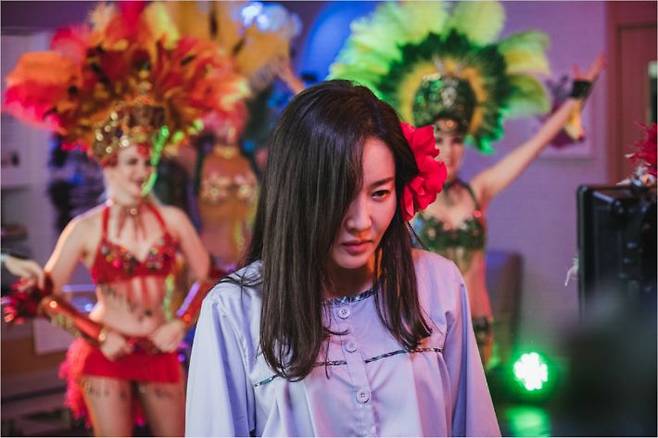 tvN '산후조리원'에서 '워킹맘' 오현진 역을 연기한 배우 엄지원. (사진=tvN 제공)