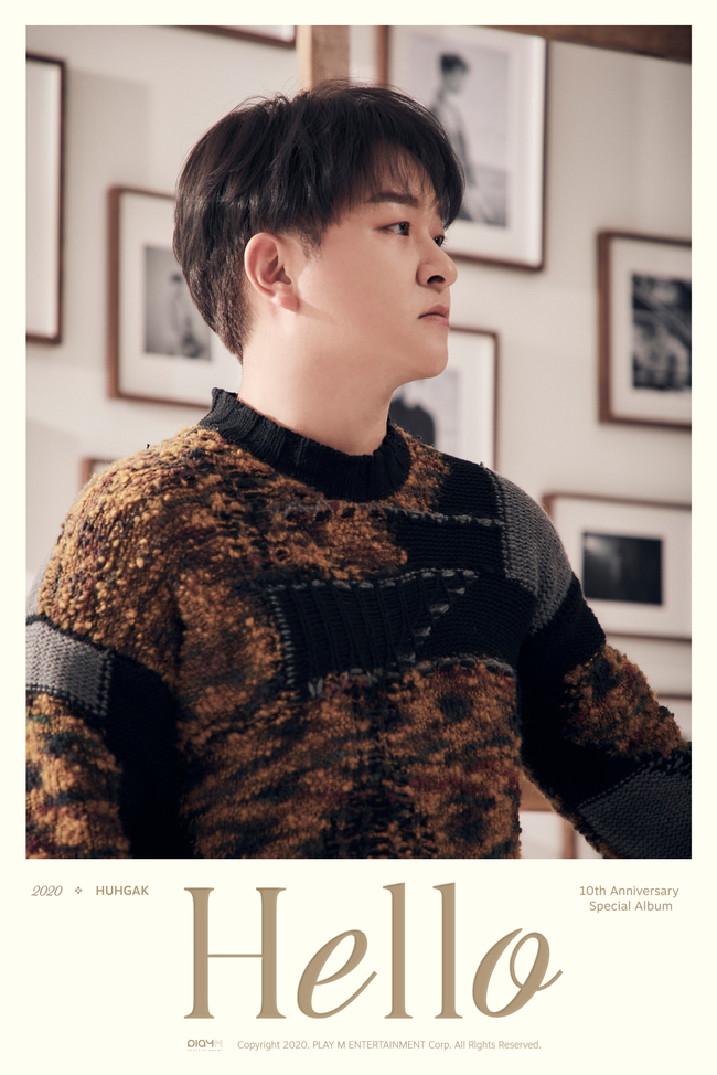 Huh Gak unveils first concept image of Hello, tenth anniversary memorial albumSinger Huh Gak released the first concept image of the tenth anniversary memorial special album Hello (Hello).PlayM Entertainment released the first concept image of the tenth anniversary special album Hello (Hello) through the official SNS of Huh Gak at 8 pm on December 22.In the public image, Huh Gak stands among the frames of the activity of Singer Huh Gak, which has been loved as a representative of South Korea, and reminds me of the last 10 years that Huh Gak has been singing.The empty frame, which has not yet been filled, raises the expectation for the future that Huh Gak will fill up, while stimulating the curiosity about the new song How did we break up?Huh Gaks tenth anniversary commemorative special album Hello is an album that tells the fans and the public that have been together for the past 10 years, and also a greeting for the future singer Huh Gak.How did we break up? Is a song with a sick heart of separation. It is a song with a rich musical instrument sound and a lyrical yet powerful melody and a strong vocals of Huh Gak.It is a song by bigguyrobin, a composition team that has worked with Noel, V.O.S, Luna, etc. In the lyrics, Yang Jae-sun participated in the songwriting of Shin Seung-hoons I Believe, Sung Si Kyungs The Way to Me and Noel It was All You.Since his debut in 2010 through the audition program for the nation, Huh Gak has been ranked as the top of the major music charts for each song released by Hello, I want to die, I love you, and has become a representative of South Korea.Huh Gak is showing interest in the music industry on the 28th, with his debut tenth anniversary special album Hello and the title song How did we break up?