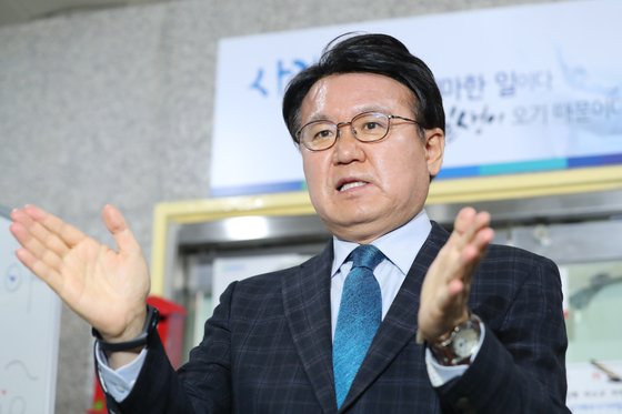 황운하 더불어민주당 의원. 연합뉴스