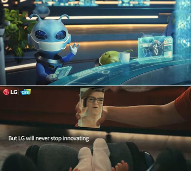 앞서 삼성전자와 LG전자는 글로벌 유튜브 채널을 통해 'CES 2021' 소개 영상을 공개했다. /유튜브 캡처