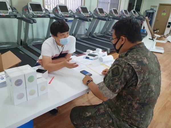 파주시 운정광역보건지소는 대사증후군 예방 및 시민 건강지킴이 ‘모바일 헬스케어사업’을 실시한다고 7일 밝혔다. / 사진제공=파주시