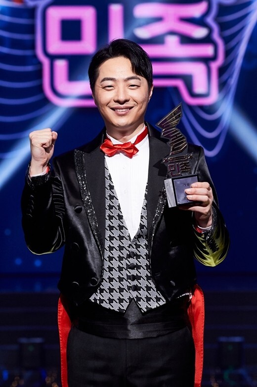 MBC '트로트의 민족' 최종 우승자는 안성준이 차지했다. /사진=MBC