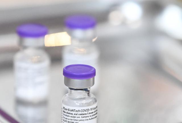파이자가 개발한 신종 코로나바이러스 감염증(코로나19) 백신. 파리=AFP 연합뉴스