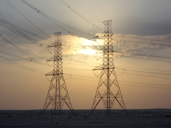 Hyundai Engineering & Construction built the 380-kilovolt power lines for power plants in Qurayyah, Saudi Arabia. Its new project in northern Saudi Arabia follows this project. [HYUNDAI ENGINEERING & CONSTRUCTION]