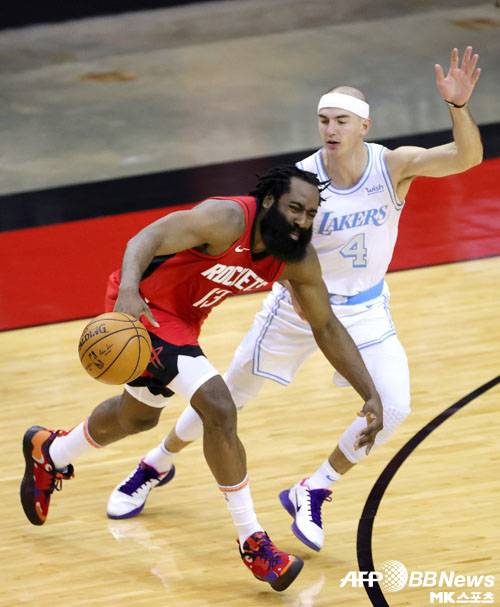 휴스턴은 전날 레이커스를 상대로 무기력하게 패했다. 사진=ⓒAFPBBNews = News1
