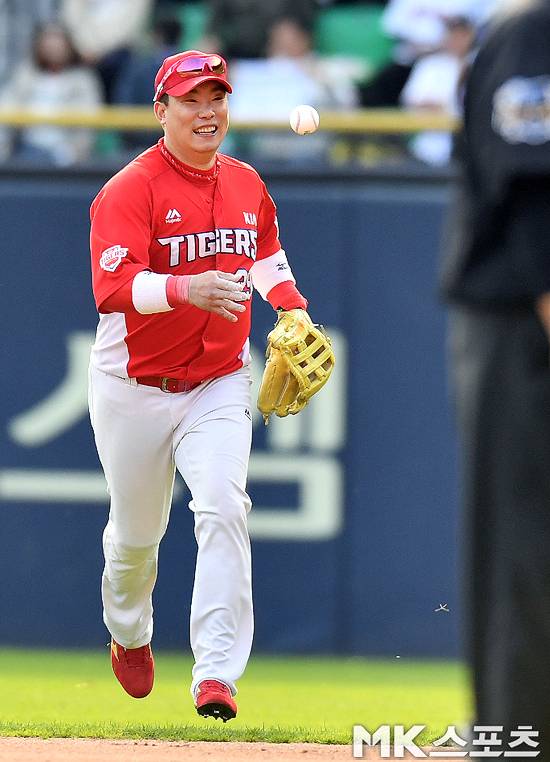 나지완이 2021 KIA타이거즈 주장에 선임됐다. 사진=MK스포츠DB