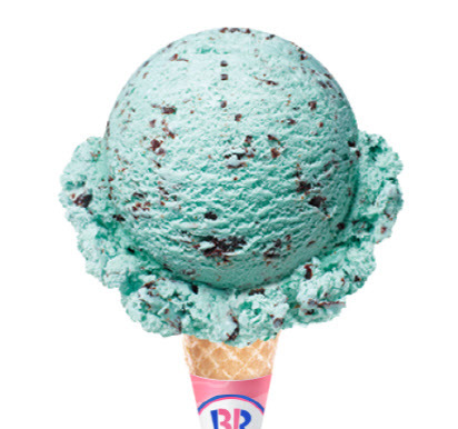 배스킨라빈스 ‘민트 초콜릿칩 아이스크림’(사진=배스킨라빈스 공식 홈페이지)