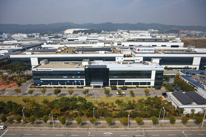 LG에너지솔루션 오창 공장.