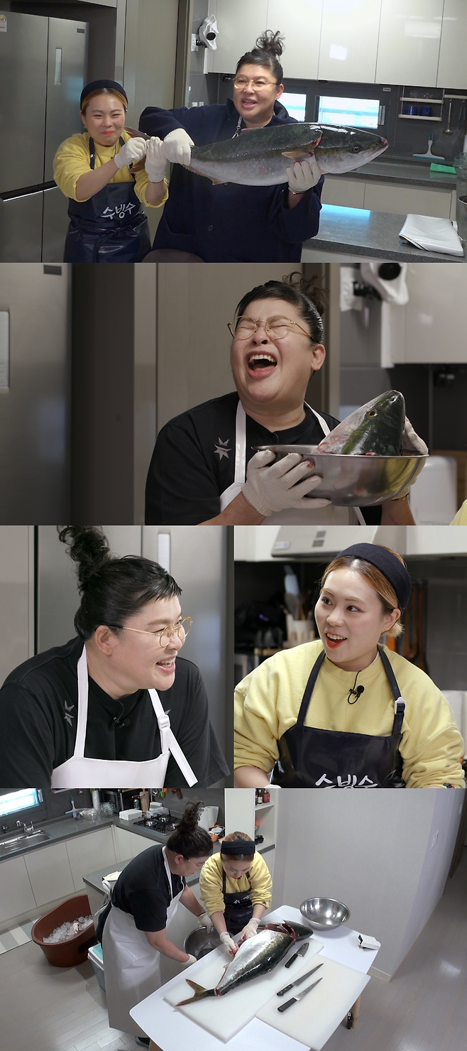 ‘편스토랑’ 이영자가 대방어 해체에 도전한다.사진=KBS 제공