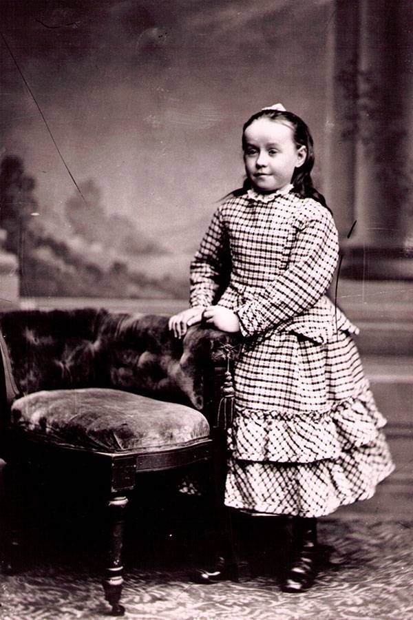 ⓒThe George Sim Johnston 기록보관소 제공학대 가정에서 구조된 후의 메리 엘런.