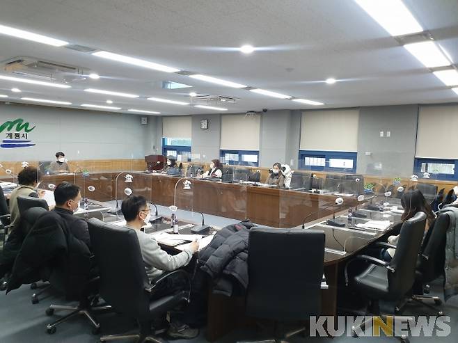 주민자치 활성화 위한 간담회 모습.