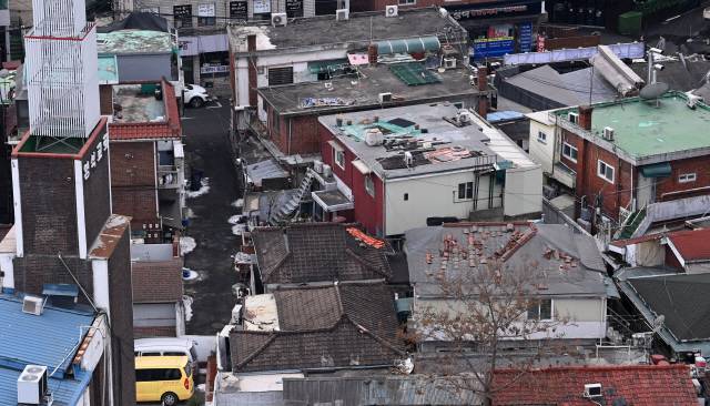 공공 재개발 후보지로 선정된 동작 흑석 2구역 전경./성형주기자