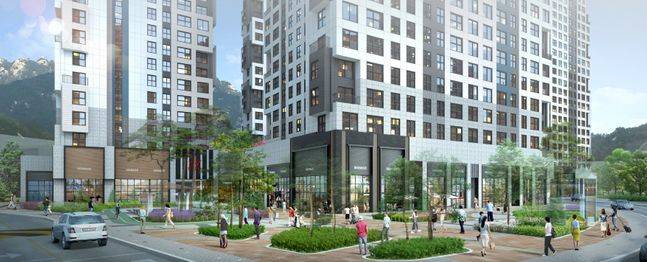 힐스 에비뉴 도봉역 웰가 투시도.ⓒ현대엔지니어링