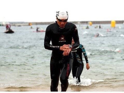 정민호 대표는 2009년부터 ‘텐언더’에 가입해 철인3종도 즐기고 있다. 정민호 대표 제공.