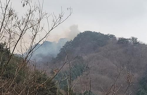 인제 한석산 산불 [연합뉴스 자료사진]