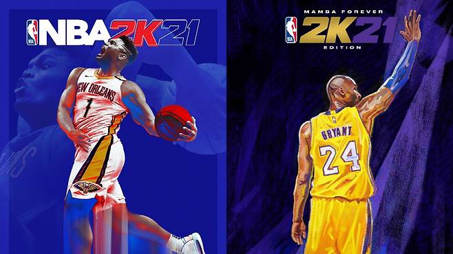 NBA 2K 21 게임 표지. 사진제공=H2