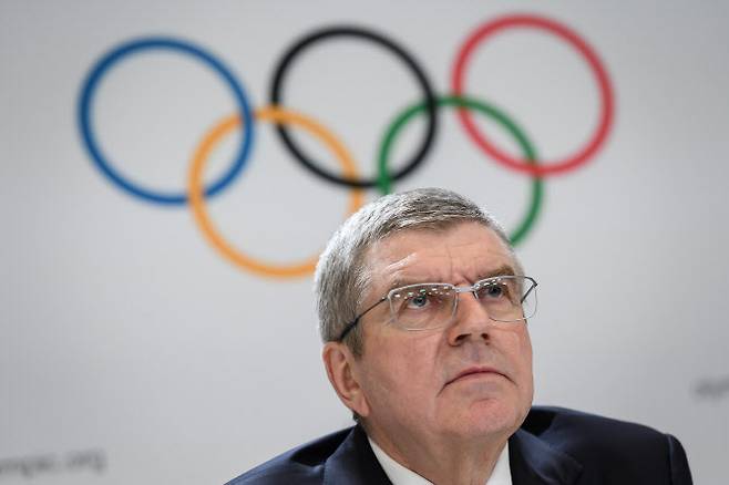 토마스 바흐 국제올림픽위원회(IOC) 위원장. (사진=AFPBBNews)