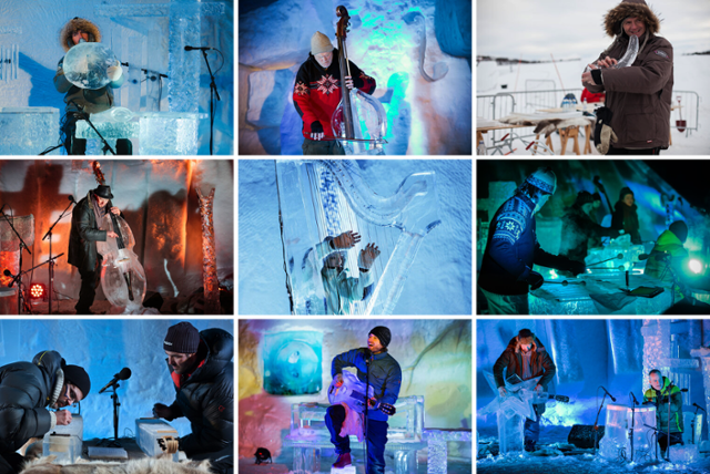 노르웨이 얼음음악축제(https://www.icemusicfestivalnorway.no/history) ©Emile Holba
