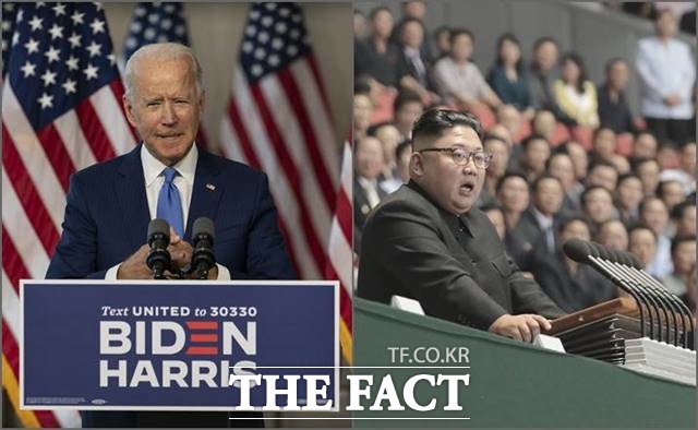 바이든 미국 대통령과 김정은 북한 노동당 총비서. /AP·뉴시스