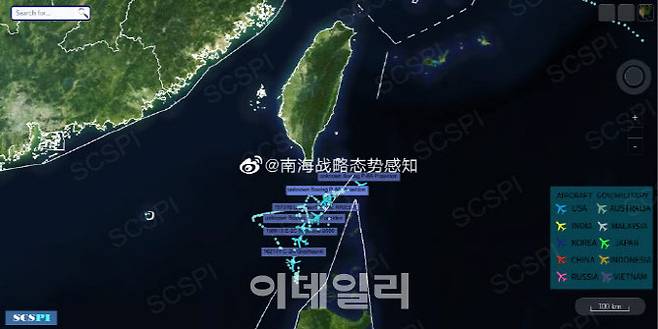 사진=남중국해전략태세감지계획(SCSPI)