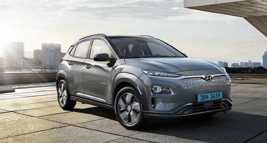 현대자동차 코나 EV.<현대차 홈페이지>