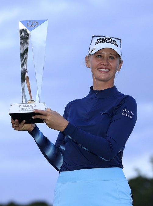 미국여자프로골프(LPGA) 투어 2021시즌 개막전 '다이아몬드 리조트 챔피언스 토너먼트'에서 우승을 차지한 제시카 코다. 사진제공=Getty Images
