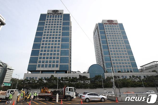 서울 서초구 양재동 현대자동차 본사 모습 2020.10.14/뉴스1 © News1 송원영 기자