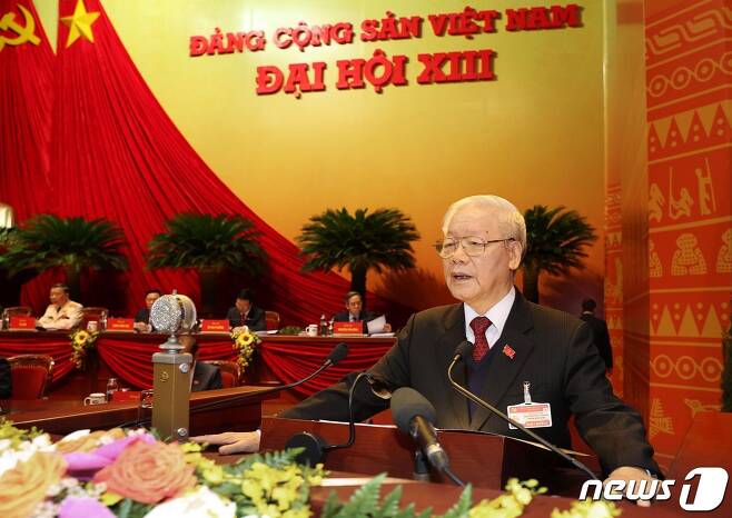 응우옌 푸 쫑(76) 베트남 공산당 서기장 겸 국가주석 <자료사진> © AFP=뉴스1