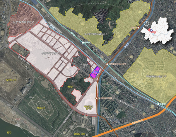 상암 롯데몰 위치도. /서울시 제공