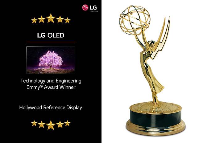 LG 올레드 TV 미국 에미상 수상