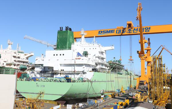 [Photo by Daewoo Shipbuilding & Marine Engineering Co.]