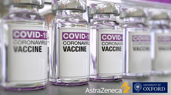 아스트라제네카가 영국 옥스퍼드대와 공동 개발한 코로나19 백신 〈아스트라제네카 제공〉
