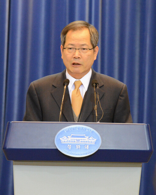 천영우 전 청와대 외교안보수석.