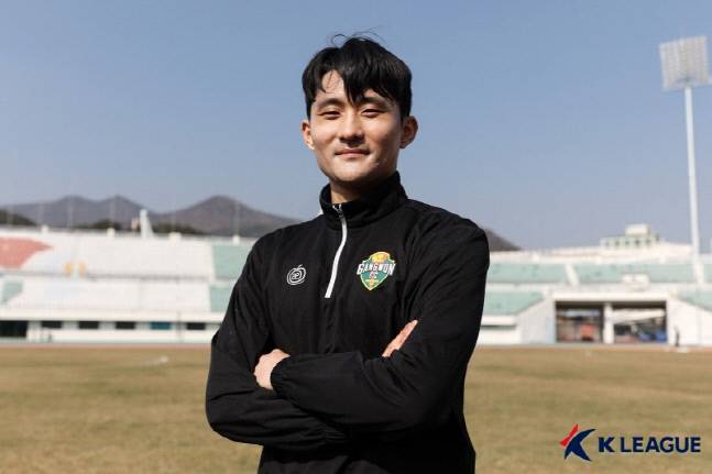 강원FC와 재계약한 조재완.제공 | 프로축구연맹