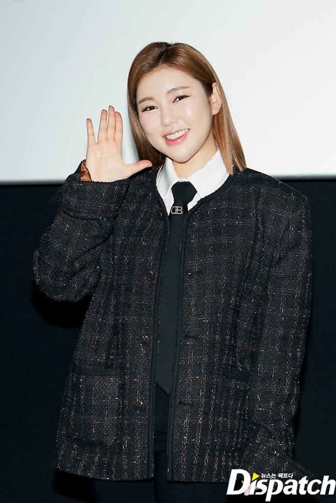 Singer Song Gain poses at the VIP Test screening of the movie Song Gain the Drama with fan club Gain held on the afternoon of the 9th.Meanwhile, Song Gain the drama is a film produced in a rush of requests to see Concert Gain Ira in a movie theater, and you can feel the presence of watching Song Gain Concert with high-definition screen and overwhelming 5.1 channel sound.It will be released at Megabox nationwide on the 11th.Gain, one more time?Meet me at Theater.