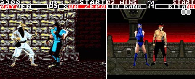 (큼직한 캐릭터.. 이런 캐릭터의 움직임이나 전투의 공방, 모든 면에서 이식도를 칭찬하고 싶다)