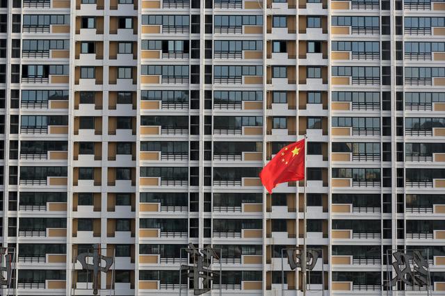 중국 화이안시의 한 아파트./사진=로이터/뉴스1