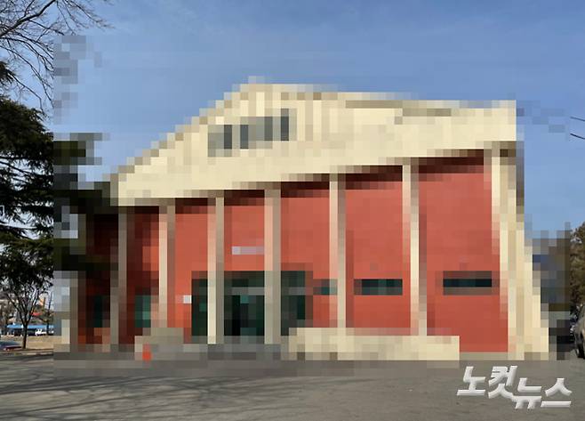 배드민턴부에서 학교 폭력이 발생했다는 논란이 제기된 전북 전주의 J고등학교. 송승민 기자